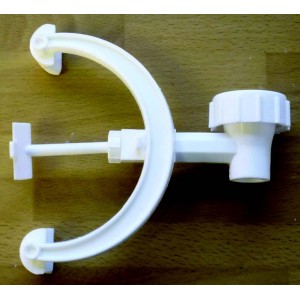 Burette clamp, polyprop, single clamp